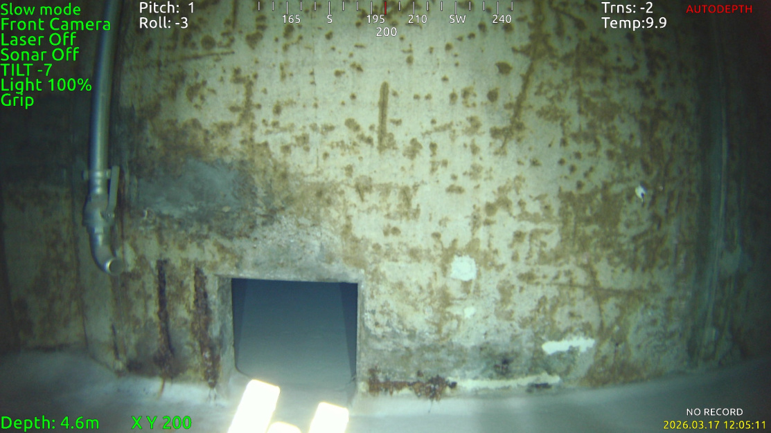 ROV Tauchroboter im Einsatz
